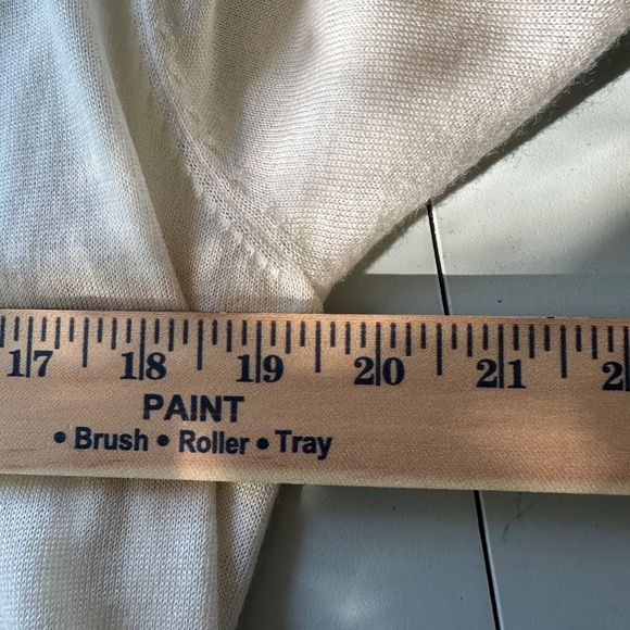 LOFT Beige Wool/Acrylic Large Cardigan - Picture 13 of 14